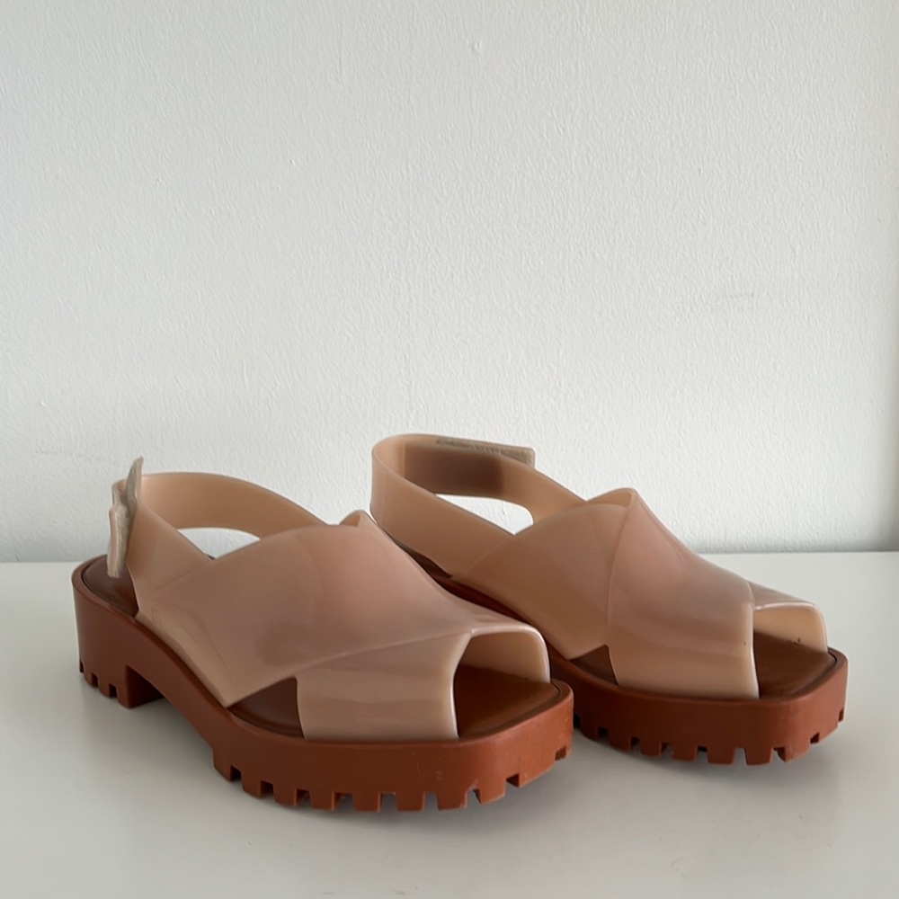 Melissa Jelly Platforms Sandals
